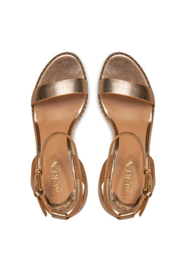 LAUREN RALPH LAUREN Еспадрили Hilarie 802907469002 Кафяв - Mera.bg