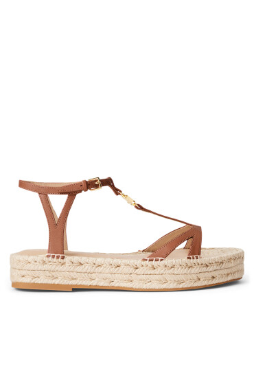LAUREN RALPH LAUREN Еспадрили Payton 802927966001 Кафяв - Mera.bg