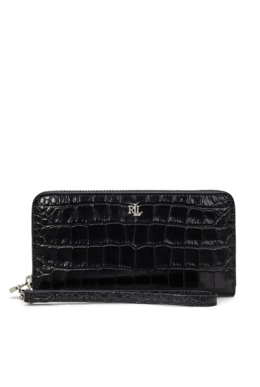 LAUREN RALPH LAUREN Голям дамски портфейл 432951543003 Черен - Mera.bg