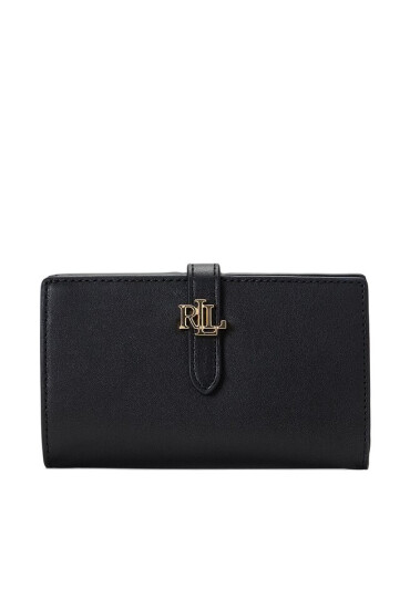 LAUREN RALPH LAUREN Голям дамски портфейл 432915358001 Черен - Mera.bg