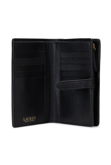 LAUREN RALPH LAUREN Голям дамски портфейл 432915358001 Черен - Mera.bg