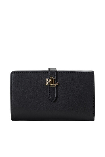 LAUREN RALPH LAUREN Голям дамски портфейл 432915358001 Черен - Mera.bg
