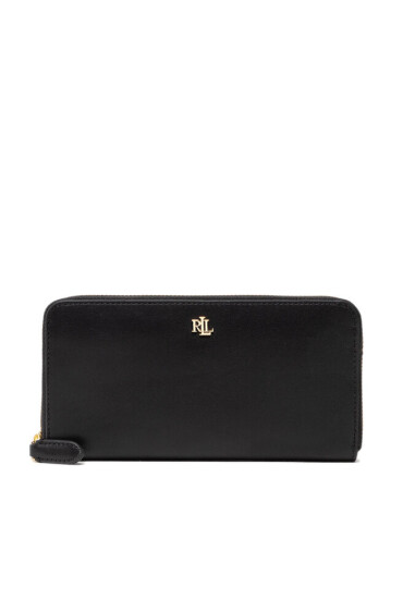 LAUREN RALPH LAUREN Портфейл Zip Cont Wlt 432876730003 Черен - Mera.bg