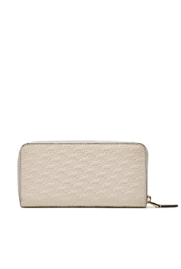 Lauren Ralph Lauren Голям дамски портфейл Zip Cont Wlt 432883655006 Vanilla - Mera.bg