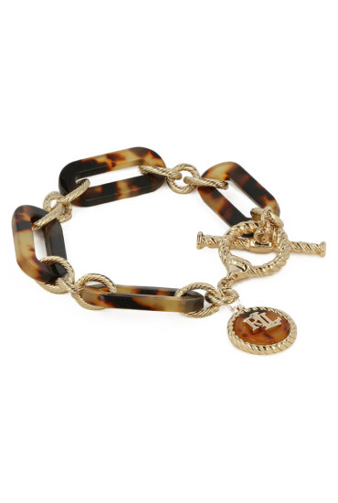 Lauren Ralph Lauren Гривна 60566800 Gold/Brown - Mera.bg
