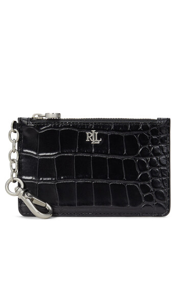 LAUREN RALPH LAUREN Калъф за кредитни карти 432951705003 Черен - Mera.bg