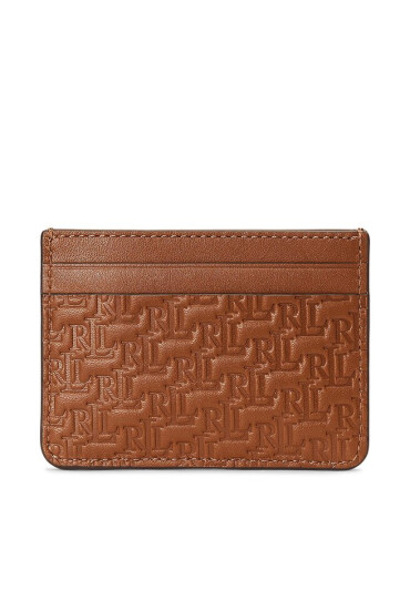 Lauren Ralph Lauren Калъф за кредитни карти Slim Card 432883650007 Lauren Tan - Mera.bg