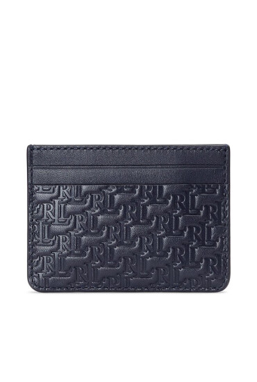 Lauren Ralph Lauren Калъф за кредитни карти Slim Card 432883650008 French Navy - Mera.bg
