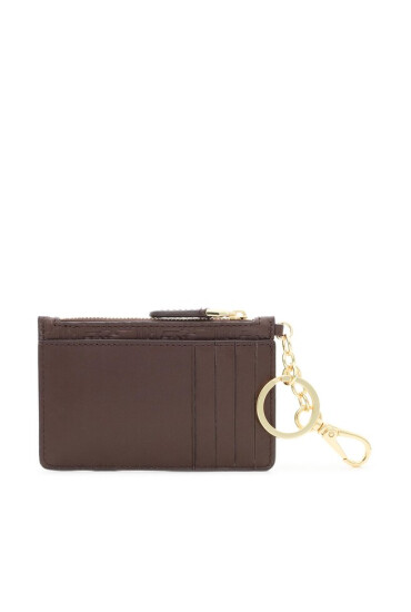 Lauren Ralph Lauren Калъф за кредитни карти Zip Card 432883643002 Brown - Mera.bg