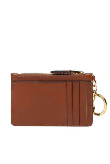 LAUREN RALPH LAUREN Калъф за кредитни карти Zip Card Cas 432876731001 Кафяв - Mera.bg