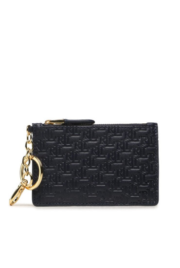 Lauren Ralph Lauren Калъф за кредитни карти Zip Card Cas 432883643008 French Navy - Mera.bg