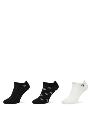 LAUREN RALPH LAUREN Комплект 3 чифта къси чорапи мъжки 454958804001 Черен - Mera.bg