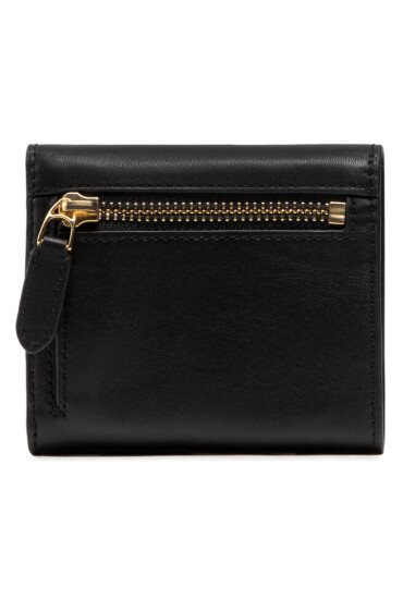 Lauren Ralph Lauren Малък дамски портфейл Logo Comp 432824915001 Medium Black - Mera.bg