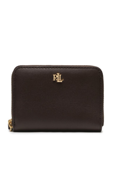 Lauren Ralph Lauren Малък дамски портфейл 432876729014 Chestnut Brown - Mera.bg