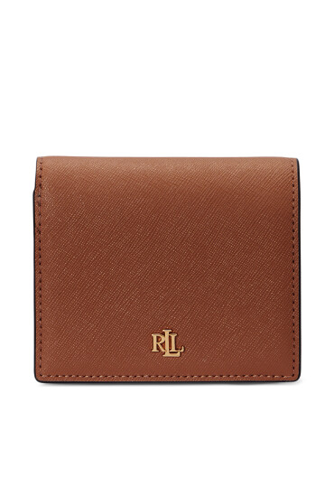 LAUREN RALPH LAUREN Малък дамски портфейл 432962112002 Кафяв - Mera.bg