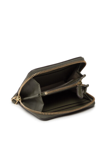 Lauren Ralph Lauren Малък дамски портфейл Ovl Smp Zip 432871780004 Classic Olive - Mera.bg