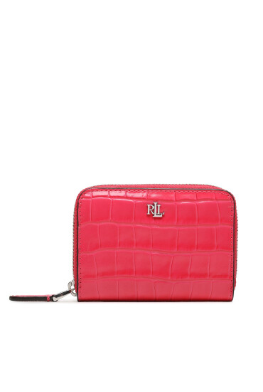 Lauren Ralph Lauren Малък дамски портфейл Sm Zip Wllet 432907273003 Sport Pink - Mera.bg