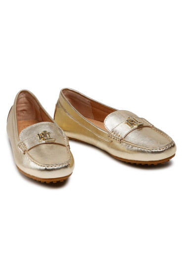 LAUREN RALPH LAUREN Мокасини Barnsbury 802809341001 Златист - Mera.bg