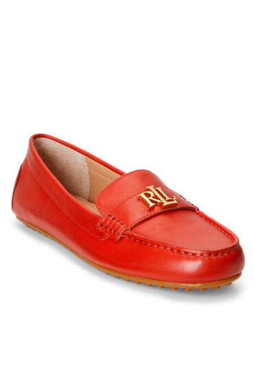 LAUREN RALPH LAUREN Мокасини 802852847013 Червен - Mera.bg