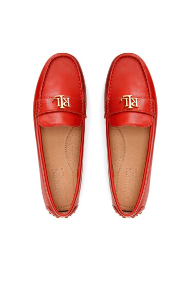 LAUREN RALPH LAUREN Мокасини 802852847013 Червен - Mera.bg