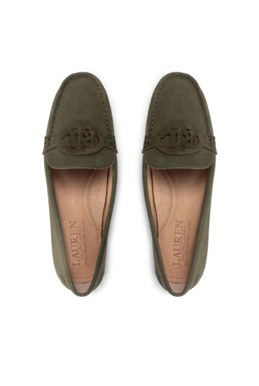 Lauren Ralph Lauren Мокасини Brynn 802872424002 Classic Olive - Mera.bg