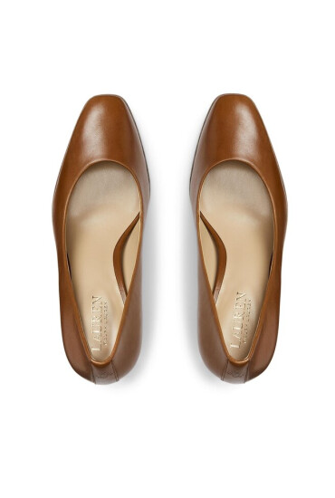 Lauren Ralph Lauren Обувки 802882356002 Deep Saddle Tan - Mera.bg