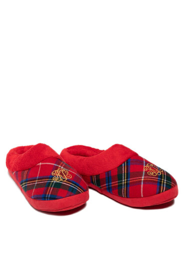 Lauren Ralph Lauren Пантофи ILN02140 Red Plaid - Mera.bg