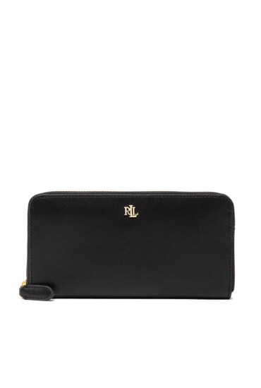 LAUREN RALPH LAUREN Портфейл Zip Cont Wlt 432876730003 Черен - Mera.bg