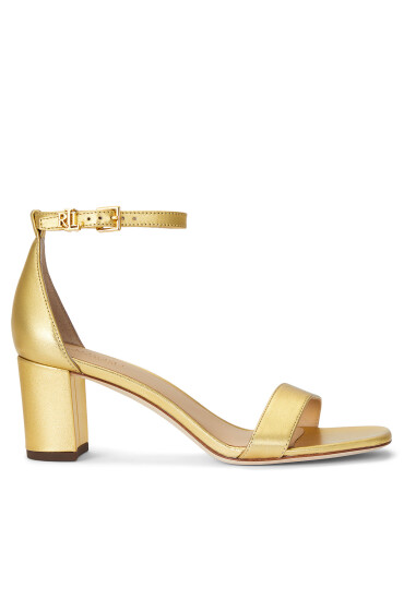 LAUREN RALPH LAUREN Сандали 802935562002 Златист - Mera.bg