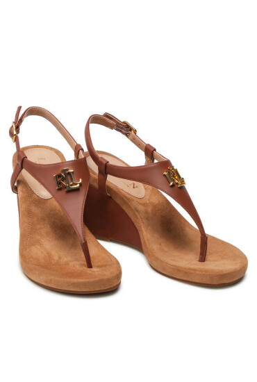 Lauren Ralph Lauren Сандали Jeannie 802784574008 Кафяв - Mera.bg