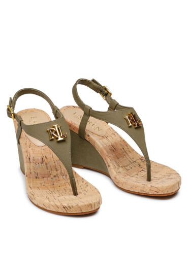 Lauren Ralph Lauren Сандали Jeannie 802860821002 Green - Mera.bg