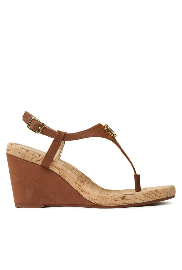Lauren Ralph Lauren Сандали Jeannie 802898612004 Кафяв - Mera.bg