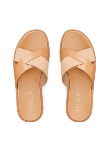 Lauren Ralph Lauren Сандали Kelsie 802904251001 Buff - Mera.bg