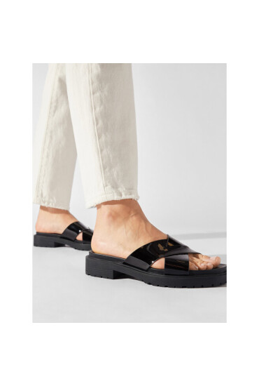 Lauren Ralph Lauren Чехли Kelsie 802904252001 Black - Mera.bg