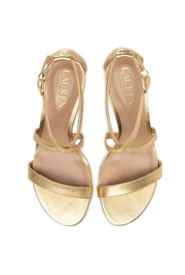Lauren Ralph Lauren Сандали Leaton 802774546001 Gold Rush - Mera.bg