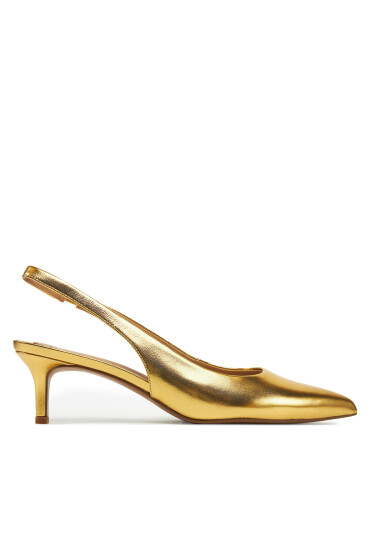 LAUREN RALPH LAUREN Сандали Lolah II 802935635002 Златист - Mera.bg