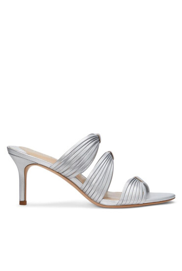 Lauren Ralph Lauren Сандали Lorraine 802904279001 Bright Silver - Mera.bg