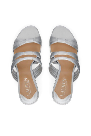 Lauren Ralph Lauren Сандали Lorraine 802904279001 Bright Silver - Mera.bg