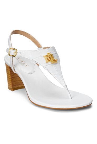 LAUREN RALPH LAUREN Джапанки Westcott Ii 802904280004 Бял - Mera.bg