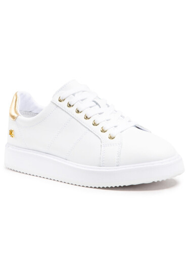 Lauren Ralph Lauren Сникърси Angeline II 802821066001 Wht/Rlgold - Mera.bg