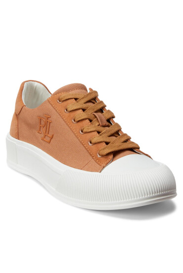 Lauren Ralph Lauren Сникърси 802912343002 Camel - Mera.bg