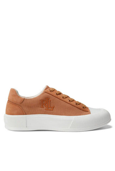 Lauren Ralph Lauren Сникърси 802912343002 Camel - Mera.bg