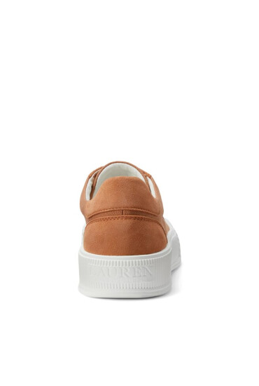 Lauren Ralph Lauren Сникърси 802912343002 Camel - Mera.bg