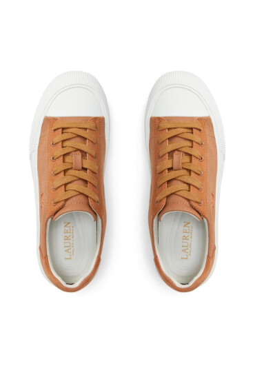 Lauren Ralph Lauren Сникърси 802912343002 Camel - Mera.bg