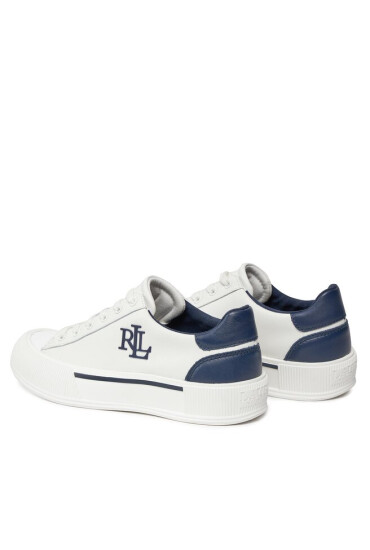 Lauren Ralph Lauren Сникърси 802925360001 Snow White/Refined Navy - Mera.bg