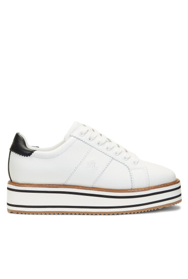 LAUREN RALPH LAUREN Сникърси Amelia 802943022001 Бял - Mera.bg