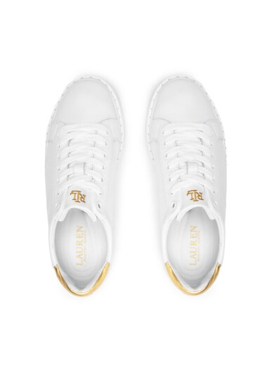 LAUREN RALPH LAUREN Сникърси Angeline 802875886002 Бял - Mera.bg