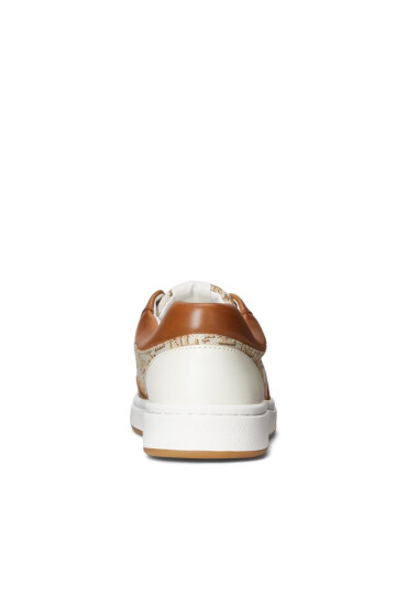 Lauren Ralph Lauren Сникърси Hailey 802904466001 Khaki/Deep Saddle Tan/Vanilla - Mera.bg