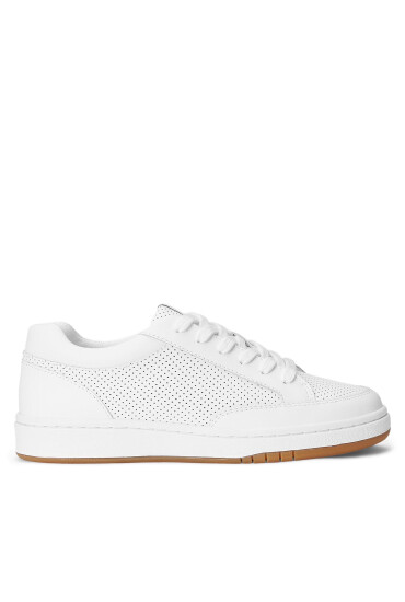Lauren Ralph Lauren Сникърси Hailey 802904467001 Бял - Mera.bg