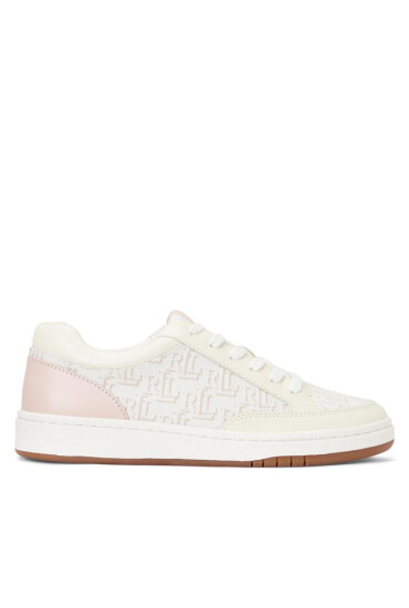 LAUREN RALPH LAUREN Сникърси Hailey 802904471001 Екрю - Mera.bg